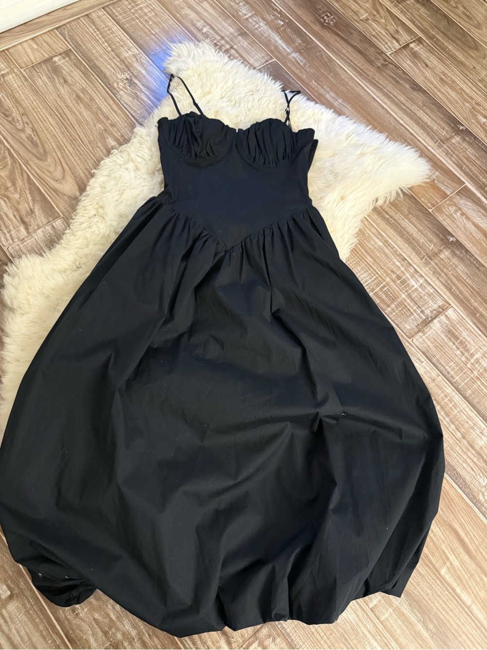 Target Black Strapless Bustier Ball Gown